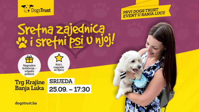 Prvi javni događaj za vlasnike i ljubitelje pasa u Banja Luci
